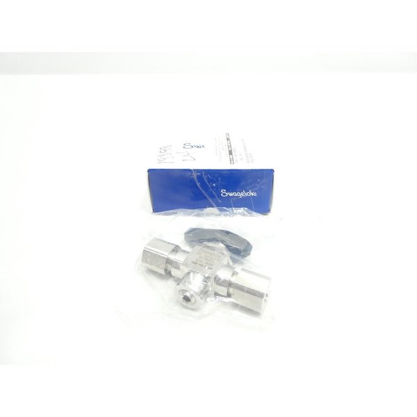 Swagelok Manual Stainless Threaded 1/4In Npt Ball Valve SS-H83PF4